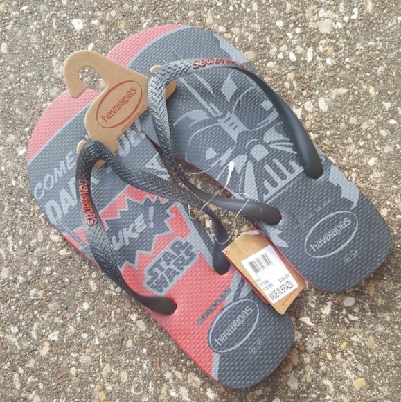 Havaianas Other - Men's Havaianas Star Wars Darth Vader Flip Flops
